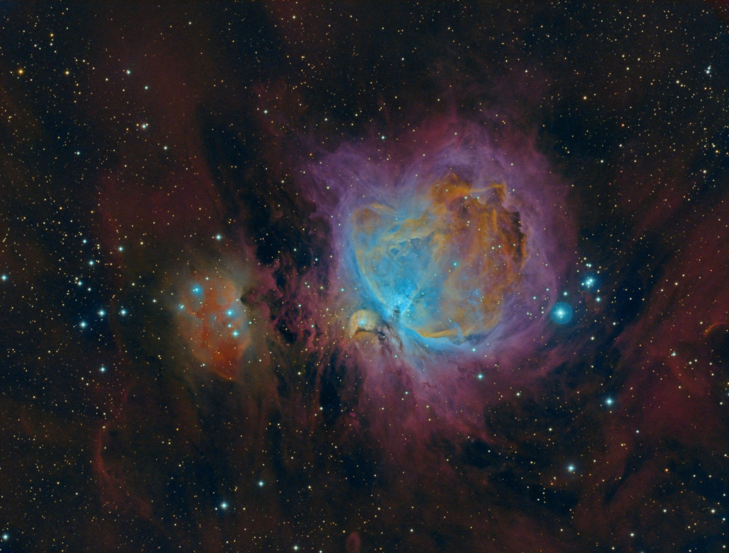 dimred with narrowband images